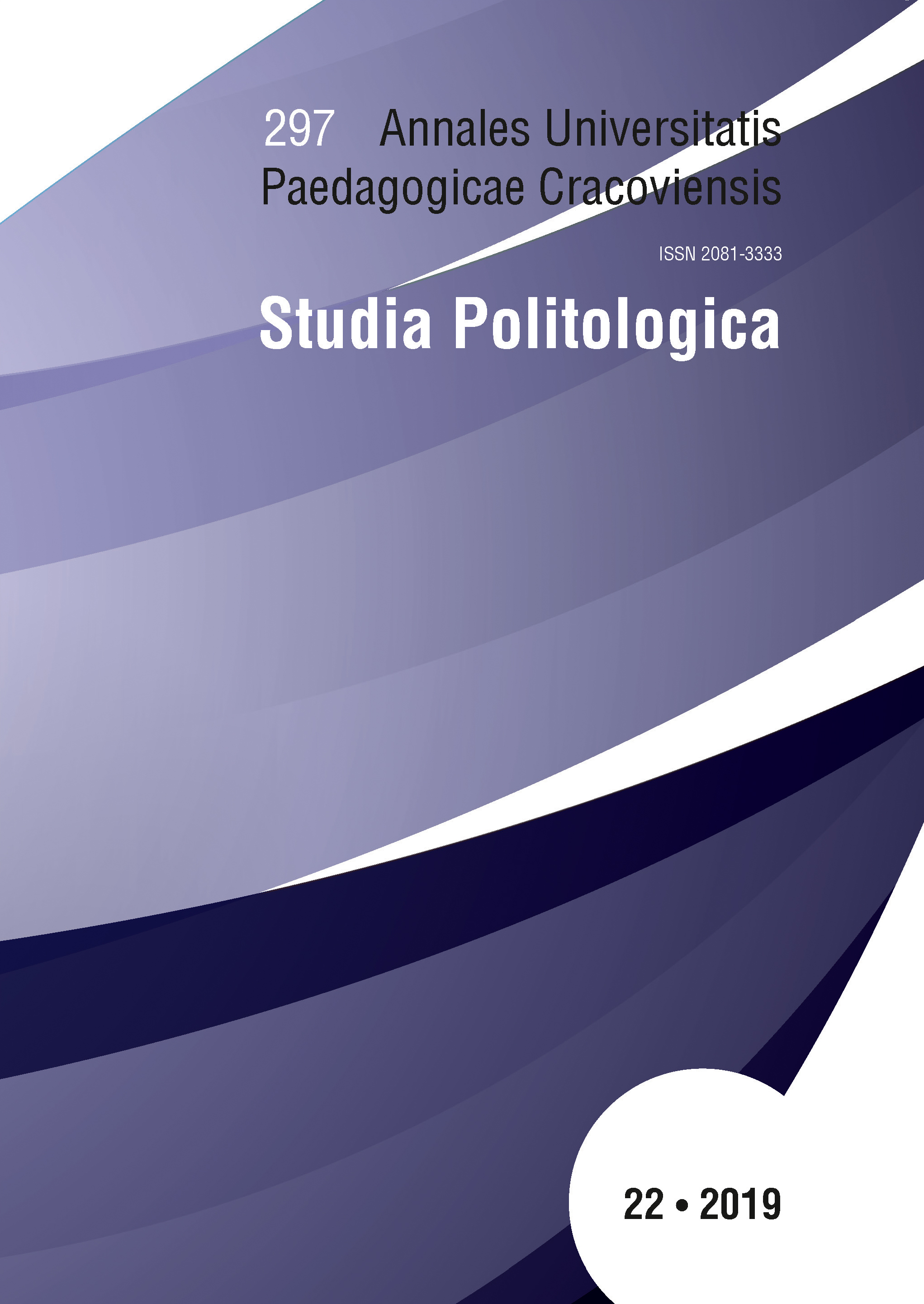 					Pokaż  Tom 22 Nr 297 (2019):  Annales Universitatis Paedagogicae Cracoviensis. Studia Politologica XXII
				