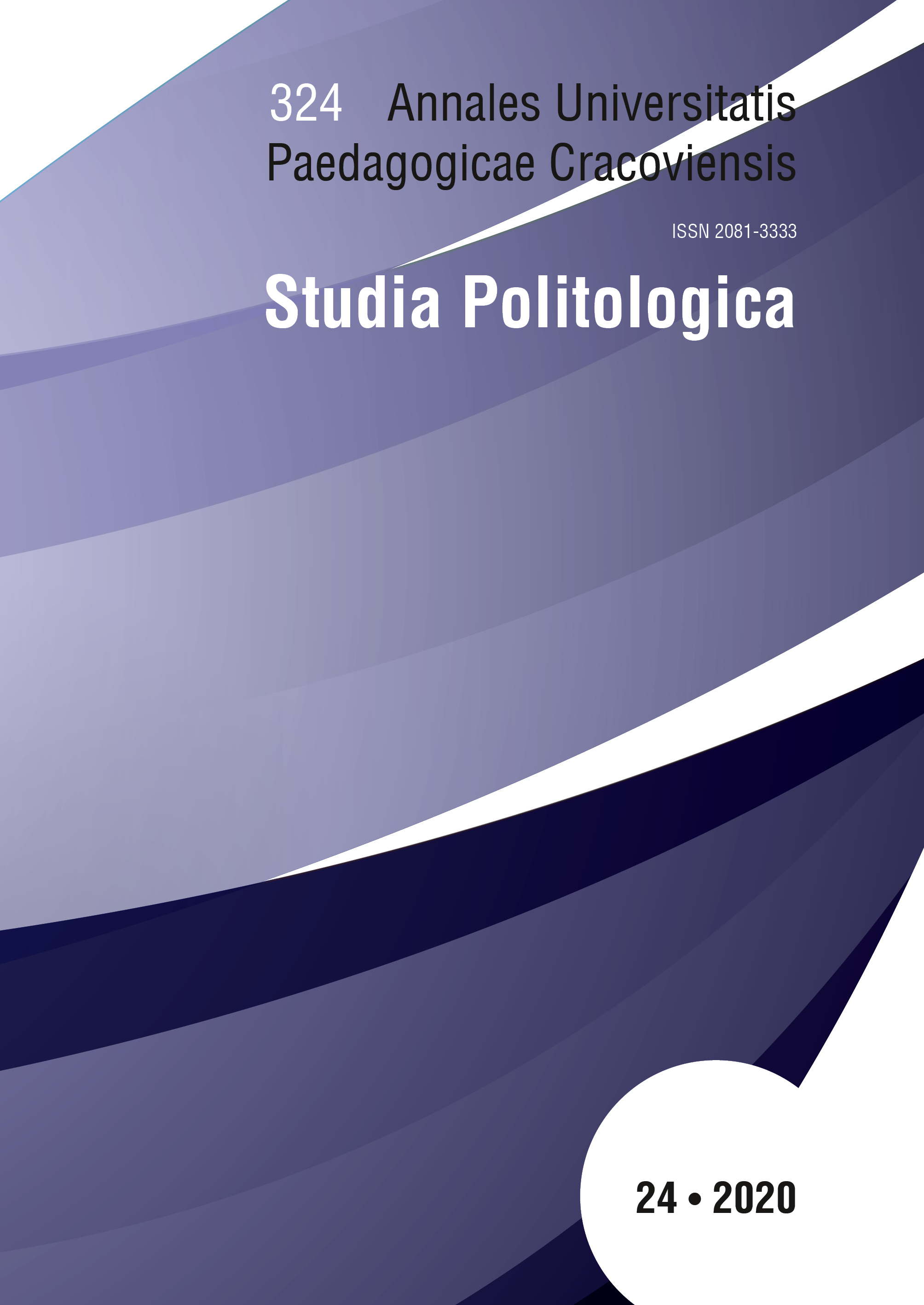 					Pokaż  Tom 24 Nr 324 (2020): Annales Universitatis Paedagogicae Cracoviensis. Studia Politologica
				